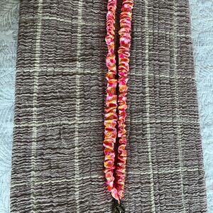 Pink and Orange Floral Key Holder